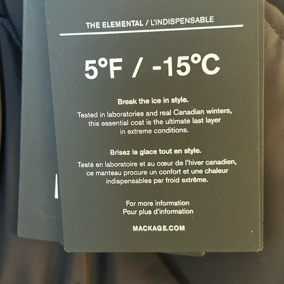 Mackage Ilena Down Coat Black - Picture 13 of 14